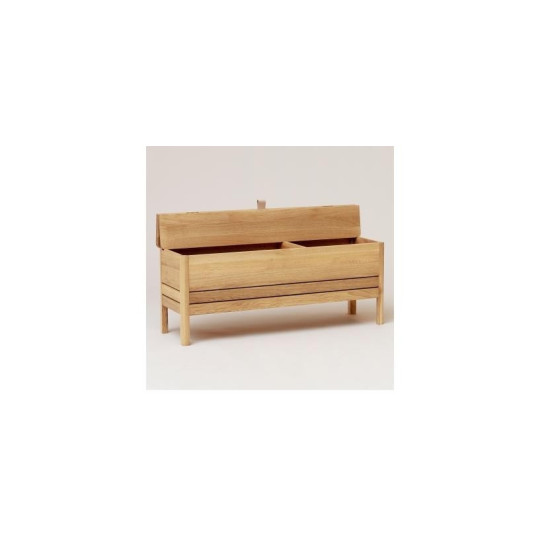 Form & Define A Line Storage Bench