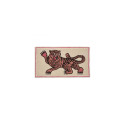 Bongusto Frame Rug Pink Tiger