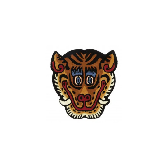 Bongusto Burma Tiger Face Rug