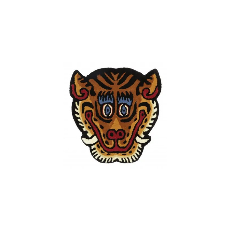 Bongusto Burma Tiger Face Rug
