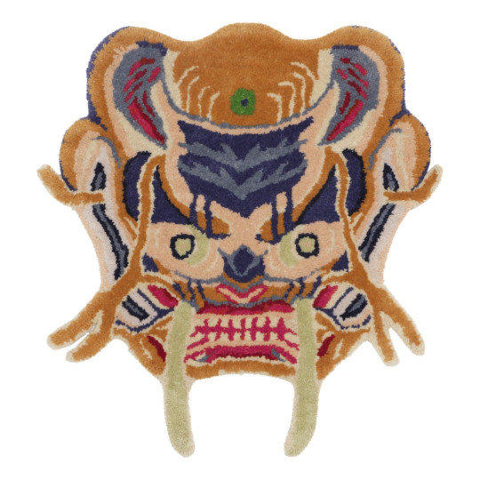 Bongusto Burma Dragon Face Rug