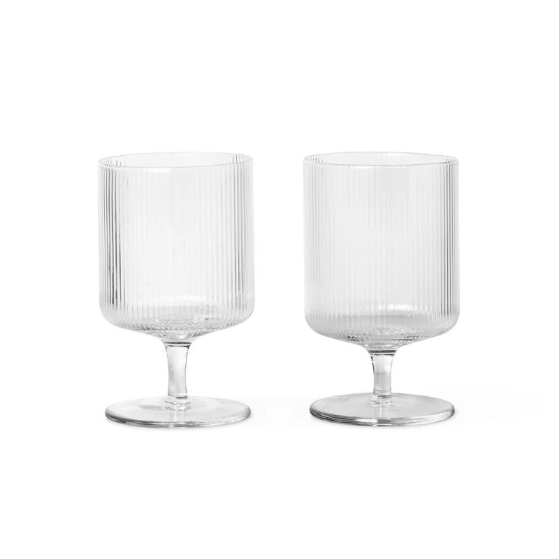 Fern Life Ripple Wine Glasses