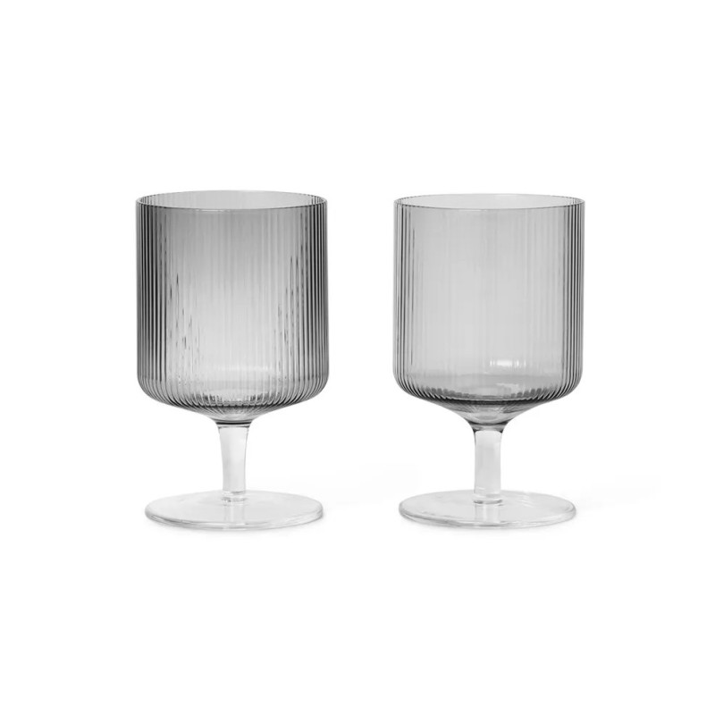 Fern Life Ripple Wine Glasses